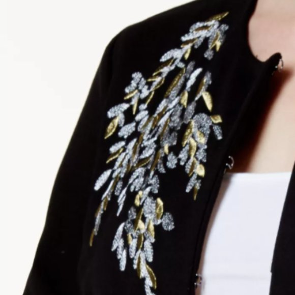Alfani Jackets & Blazers - NWOT Alfani Embroidered Coat